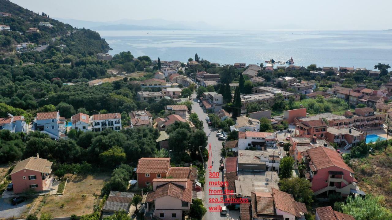 George'S Sweet N' Cozy Maisonette In Ipsos Corfu Eksteriør billede